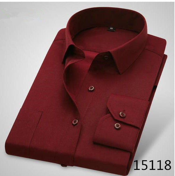 Twill Solid Formal Shirt