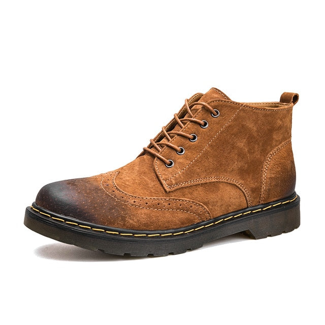 Genuine Leather Men Boots