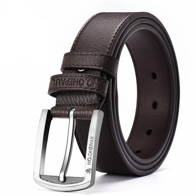 genuine leather luxury belts for men