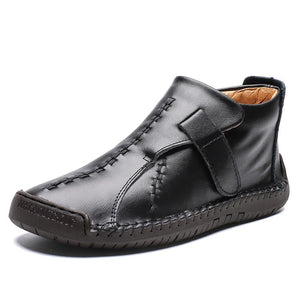 Men Ankle Leather Shoes